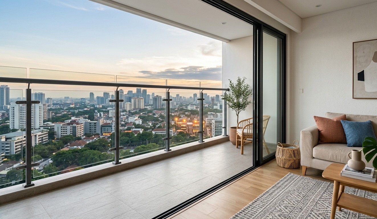 Railing Balkon Minimalis, Pilihan Tepat untuk Interior Estetik