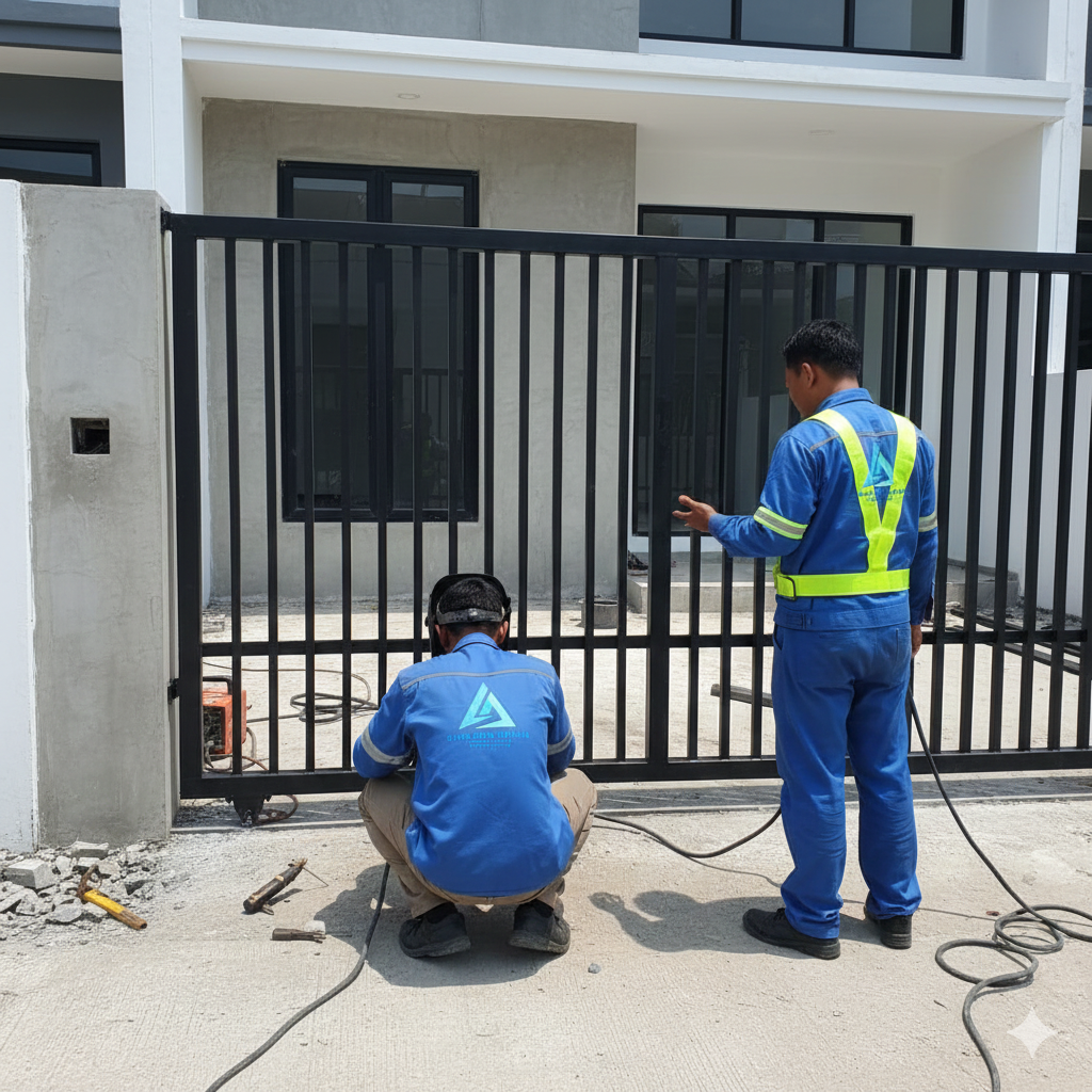 Pagar Besi Minimalis: Menjadi Fokus Utama di Rumah Anda