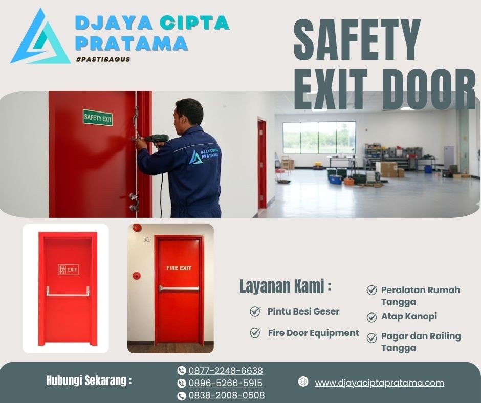  Safety Exit Door