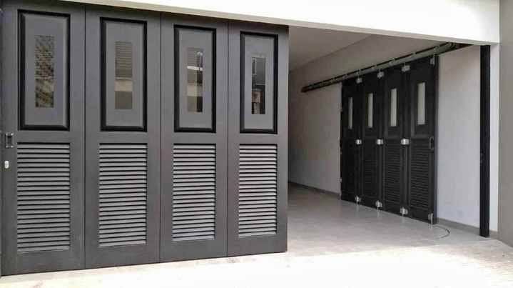 Pintu Besi Lipat Minimalis – Solusi Aman & Praktis untuk Rumah Anda